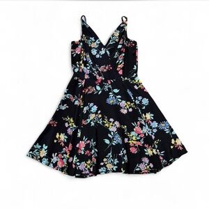 Floral Silk Dress